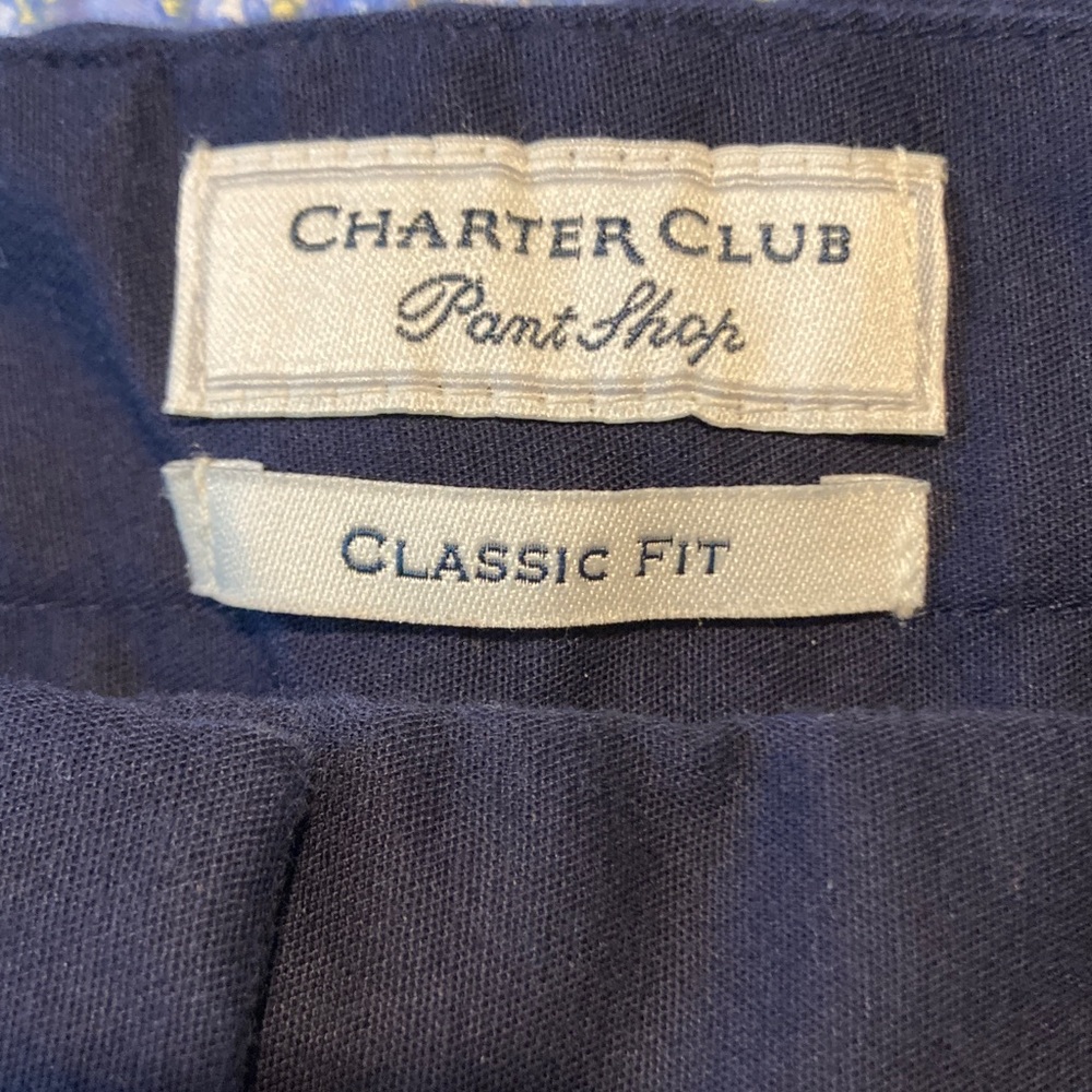 Charter Club Womenβs Navy Dress Pants π - Picture 4 of 5